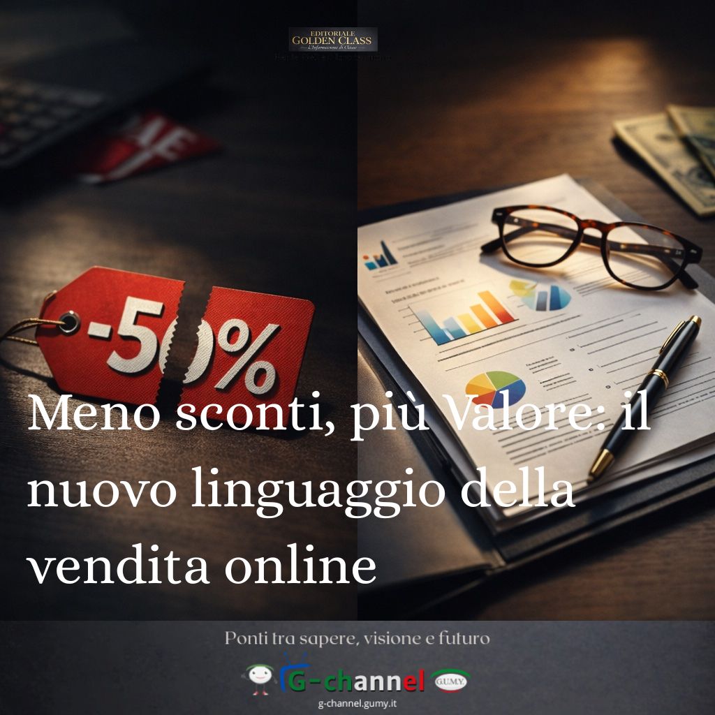 Meno sconti, più Valore: Il nuovo linguaggio della vendita online